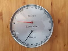 LanitPlast szauna hőmérő / higrométer LANITPLAST 16 cm