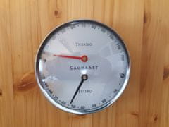 LanitPlast szauna hőmérő / higrométer LANITPLAST 10 cm