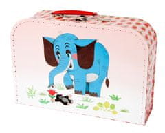 PARFORINTER bőrönd Vakond és elefánt, közepes méretű