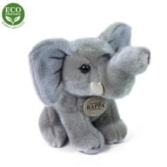 PARFORINTER Ülő plüss elefánt, 18 cm