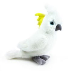 PARFORINTER Plüss kakadu papagáj, 17 cm