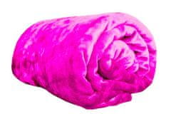 PARFORINTER Aaryans mikroflanel takaró, 150 x 200 cm, világos rózsaszínű