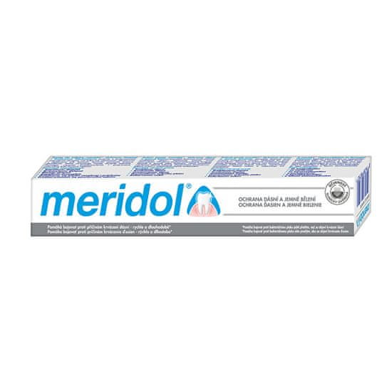 Meridol Fehérítő hatású fogkrém (Gentle White) 75 ml
