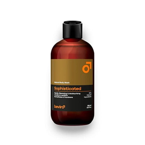 Beviro Természetes tusfürdő Sophisticated (Natural Body Wash) 250 ml