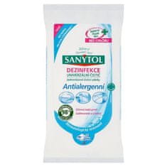 PARFORINTER Tisztító antiallergén fertőtlenítő kendők, 36 db, Sanytol