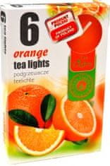 Admit Tealámpák, narancssárga, 6 db