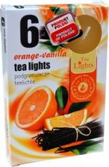Admit Tealámpák, narancs és vanília, 6 db