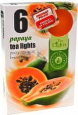 Admit Tealámpák, Papaya, 6 db