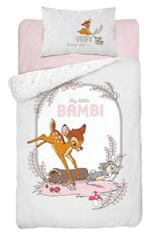 Detexpol Ágynemű Little Bambi szürke Pamut, 100/135, 40/60 cm, 100/135, 40/60 cm