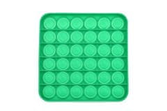 PARFORINTER Anti-stressz játék Fidget Pop It, négyzet alakú, zöld