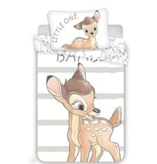 Jerry Fabrics Ágynemű Bambi csíkos baba 100/135, 40/60