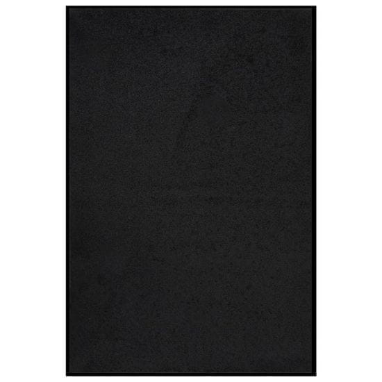 Greatstore fekete lábtörlő 80 x 120 cm