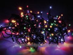 Pollin Újévi fénylánc 180 LED RGB 14m