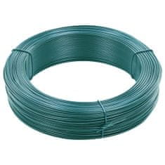shumee zöldesfekete acél kerítésösszekötő drót 250 m 0,9/1,4 mm 