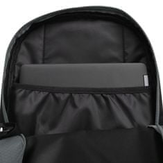 Greatstore 40 literes iskolai hátizsák fekete és szürke