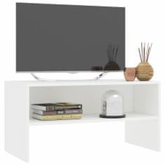 shumee fehér forgácslap TV-szekrény 80 x 40 x 40 cm