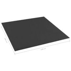 Greatstore fekete homokozó-alátét 100 x 100 cm