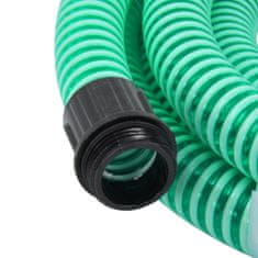 Vidaxl zöld PVC szívótömlő sárgaréz csatlakozókkal 1,1" 20 m 151051