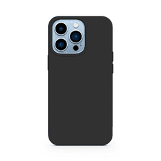 EPICO Szilikon védőtok iPhone 13 Pro telefonhoz MagSafe rögzítési támogatással, 60410101300001, fekete