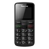 KX-TU110EXB Dual SIM kártyafüggetlen mobiltelefon idősek számára színes kijelző fekete