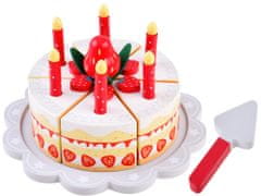 RAMIZ Fából készült születésnapi torta készlet