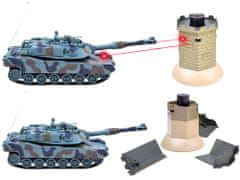 JOKOMISIADA Távirányítós tank + RC0424 harci bunker