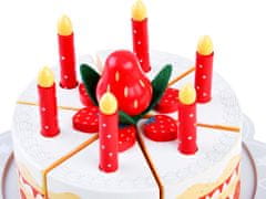 RAMIZ Fából készült születésnapi torta készlet