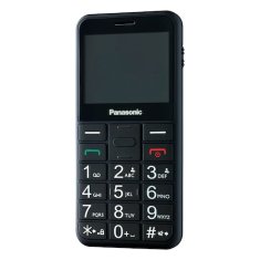PANASONIC KX-TU155EXBN Dual SIM kártyafüggetlen mobiltelefon idősek számára színes kijelző fekete