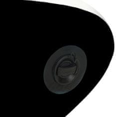 Vidaxl fekete felfújható állószörfszett 366 x 76 x 15 cm 92748