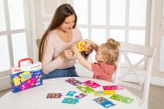 Farfarland Oktatási puzzle - "Szórakoztató számolás (Dupla)". Színes puzzle kisgyermekeknek. Tanuló játékok gyerekeknek 