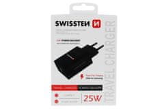 SWISSTEN Power Delivery adapter, 25 W, iPhone-hoz és Samsunghoz