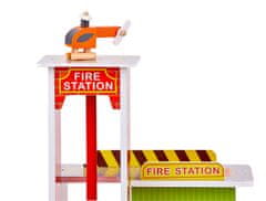 Aga4Kids fa tűzoltóállomás játékkészlet