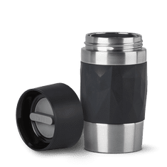 TEFAL Compact Mug Utazó bögre 0,3 l fekete N2160110