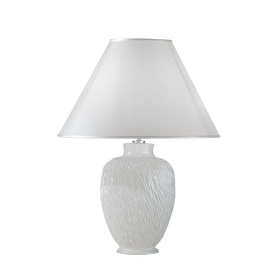 Kolarz CHIARA asztali lámpa fehér, magassága 40 cm