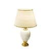 Kolarz DAUPHIN asztali lámpa bézs, arany dekorral, magassága 60 cm