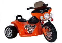 Lean-toys Újratölthető motorkerékpár JT568 narancssárga