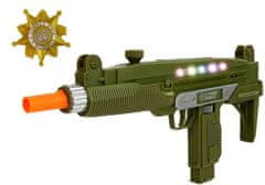 Lean-toys Katonai puska 37 cm - fény- és hanghatások