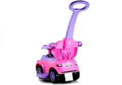 Lean-toys Rider 614W rózsaszín babakocsi
