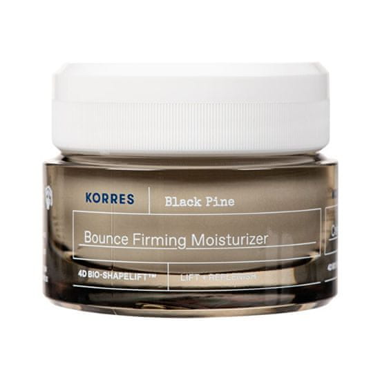Korres Bőrfeszesítő arckrém Black Pine 4D Bioshapelift™ (Bounce Firming Moisturiser) 40 ml