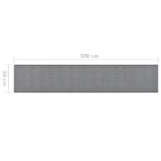 Greatstore sötétszürke futószőnyeg 50 x 300 cm