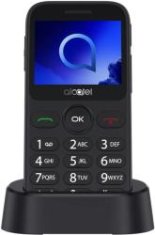 Alcatel 2019G Single SIM Senior kártyafüggetlen mobiltelefon 16MB 8MB metál szürke