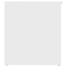 shumee fehér forgácslap tárolóláda 84 x 42 x 46 cm