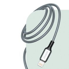 DUDAO L5H kábel USB-C / Lightning PD 65W 1m, szürke