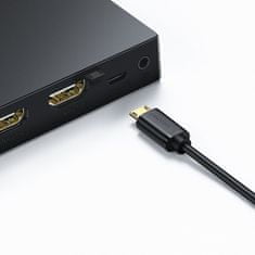 Ugreen HDMI - 3x HDMI Switch 3D 4K, IR, fekete