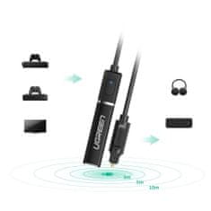 Ugreen CM150 Transmitter Bluetooth audio adapter Toslink, fekete