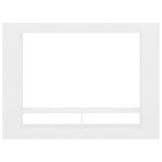 shumee fehér forgácslap TV-szekrény 152 x 22 x 113 cm