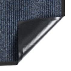 Greatstore kék csíkos lábtörlő 60 x 80 cm
