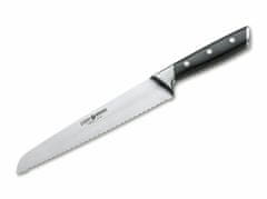 Böker Manufaktur 03BO503 Forge Kenyérvágó kés 22 cm fekete