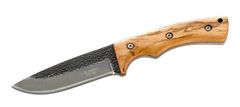 Herbertz 104210 kültéri kés 10,5 cm, Zebrawood fa, bőr tok
