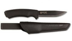 Morakniv 10791 Bushcraft fekete kültéri kés 10,9 cm, fekete, műanyag, gumi, műanyag tok